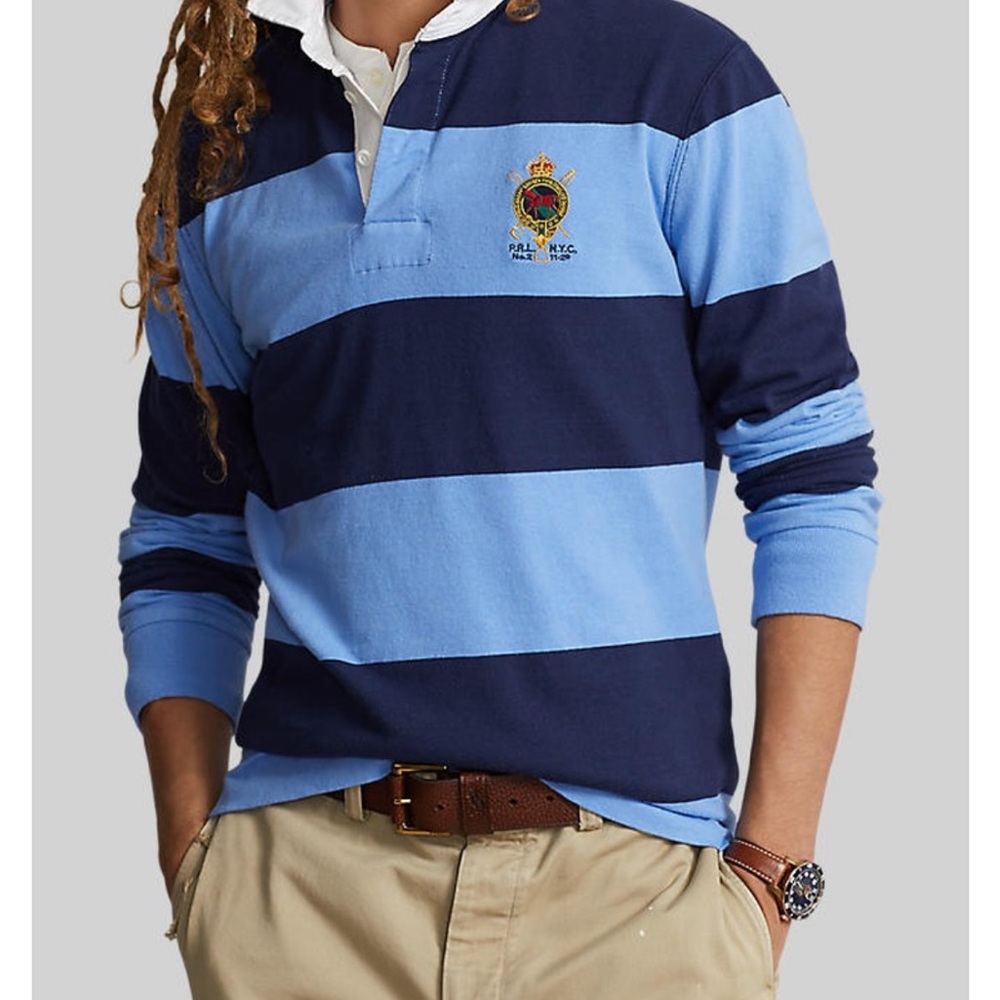 Polo by Ralph Lauren Blue Casual Button Down Shirt Relaxed Fit